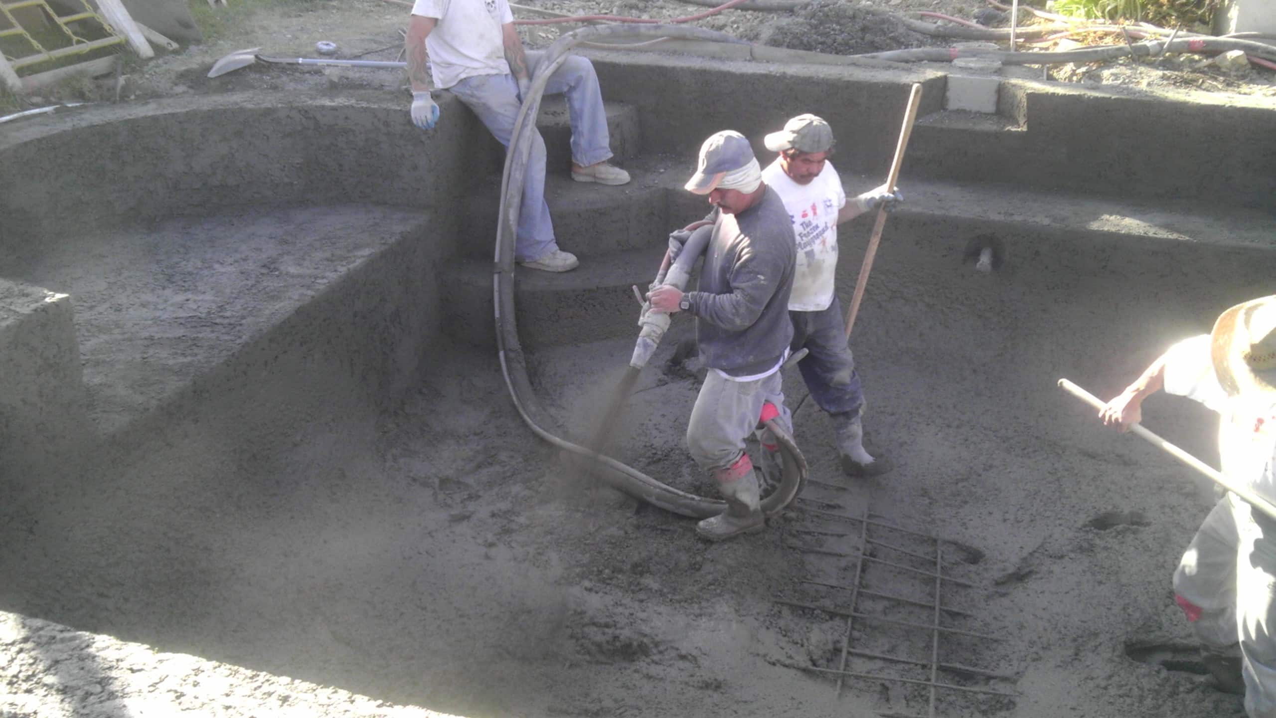 shotcrete pool contractors